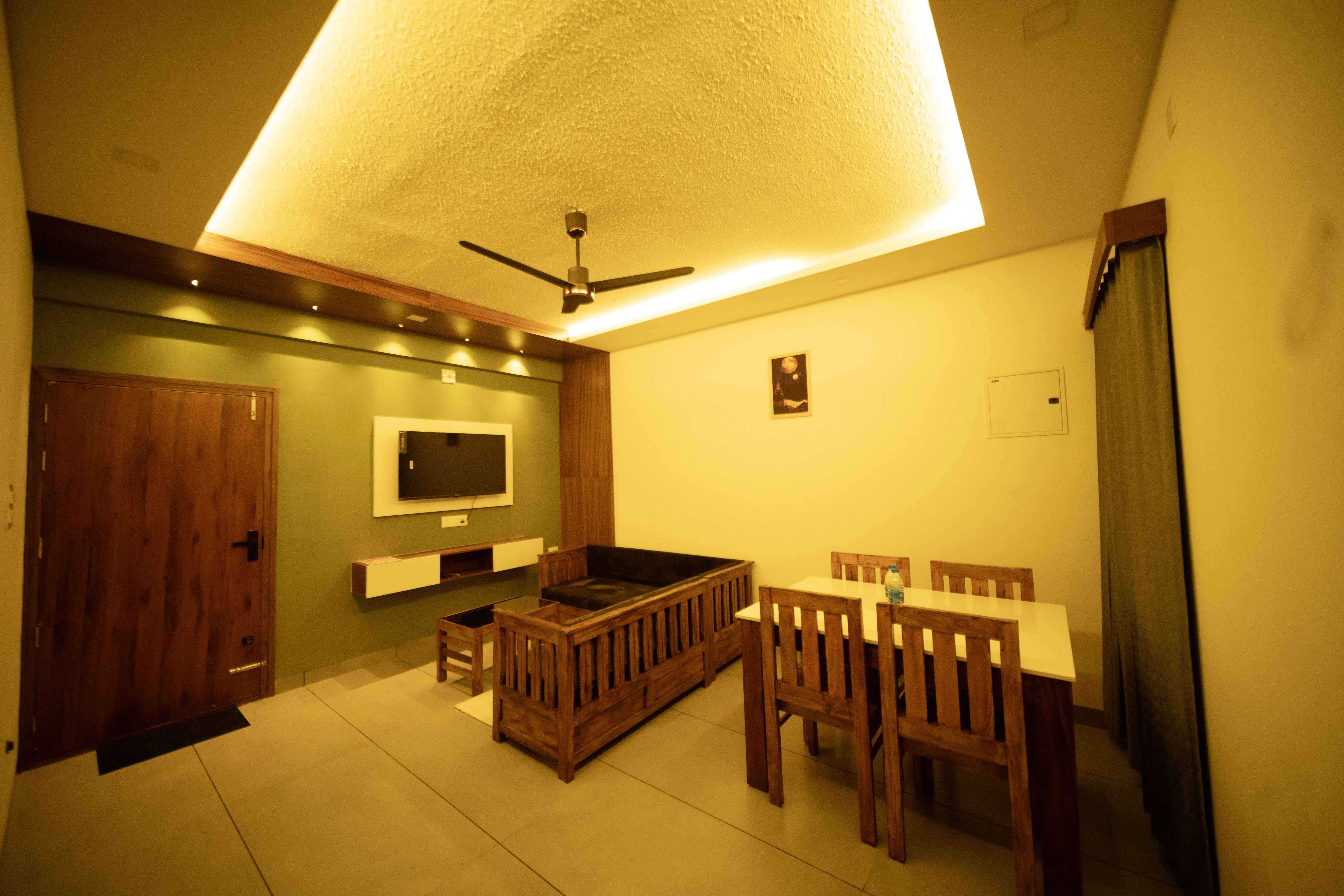 Spezio Apartments living room furnished flat